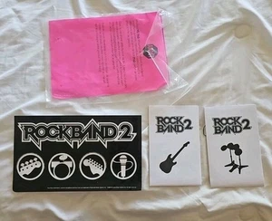 Rock Band 2008 2 Aufkleber & Handbücher - Bild 1 von 5