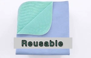 No Name - Fast Drying - Washable Underpads - Reusable-Convenient Pee Pads 18x24” - Picture 1 of 2