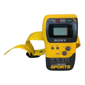 Radio sportiva Walkman FM/AM Sony vintage funzionante! SRF-M70 - Foto 1 di 3
