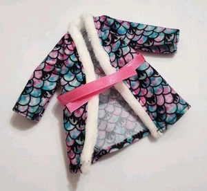 MONSTER HIGH BATH ROBE ONLY LAGOONA BLUE SPA DAY FISH SCALE G3 DOLL CLOTHES - Picture 1 of 2
