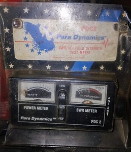 Para Dynamics PDC2 Podwójny miernik mocy i siły pola SWR CB HAM Miernik radiowy - Zdjęcie 1 z 2