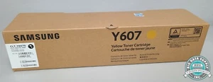 Cartucho de tóner amarillo Samsung Clt-Y607s parte/N SS716A - Imagen 1 de 4