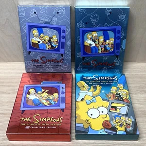 The Simpsons DVD Lot Seasons 1, 2, 5 & 8 / 2 Discs MISSING in Season 8 – READ - Picture 1 of 14