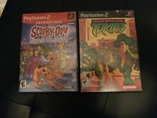 Scooby-Doo Night of 100 Frights + Teenage Mutant Ninja Turtles  -- PS2
