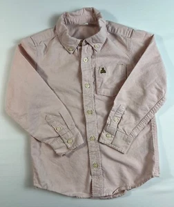 Baby Gap Boys 5 Years Old Toddler Pink Shirt Long Sleeve Button Up - Picture 1 of 14