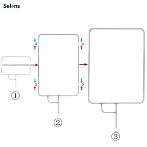 Collapsible Flag Panel Reflector Diffuser Stainless Steel 75x90CM f Video Studio - Picture 1 of 8