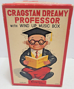 CRAGSTAN DREAMY PROFESSOR WIND UP TOY BOX  ***EXCELLENT & FREE SHIP***