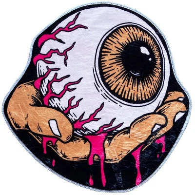 Alfombras de baño de microfibra suaves y absorbentes ScaryOne Eye Halloween, lavado a máquina D... Foto 1 de 4