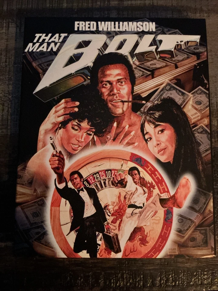 That Man Bolt (Blu-ray, 1973) Kino Lorber W/Slipcover Foto 1 de 1