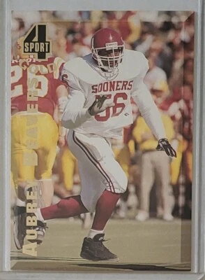 1994 Classic Four Sport Gold #101 Aubrey Beavers Oklahoma Sooners Football Card  - Image 1 of 2