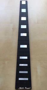 1 pieza Guitarra Personalizada Les Paul con Incrustaciones de Ébano 10 piezas Bloque Madre de Perla - Imagen 1 de 8