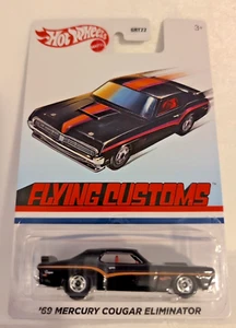 Hot Wheels HW 1969 '69 Mercury Cougar Eliminator 2022 Flying Customs Black Targe - Bild 1 von 13