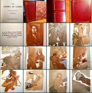 WEISBUCH*RADIGUET*DIABLE*CORPS*LITHO*LIVRE*BIBLIOPHILIE*1981*COLLECTOR*PARIS*ART - Picture 1 of 20