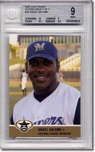 2005 Angel Salome Rookie Glossy Tiffany RC BGS 1/1