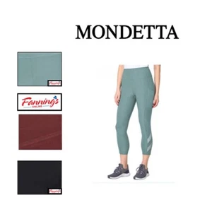 Mondetta Active Capri Pant High Waist Side Pocket Leggings K31 - Picture 1 of 42