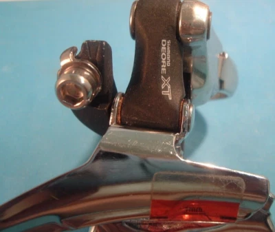 Shimano Deore XT M738 28.6MM MTB Front Derailleur NEW/NOS Vint-TP/BS- 7/8-Spd- - Image 1 of 4