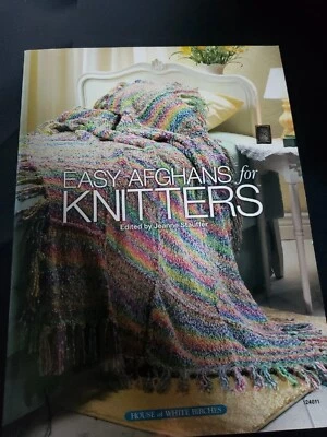 Easy Afghans For Knitters  By House Of White Birches - Image 1 of 4