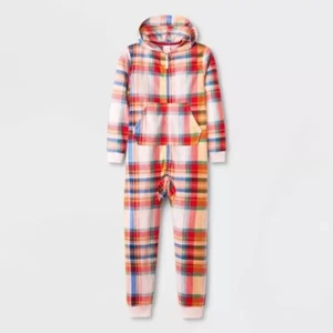 🐻 Girls' Printed Union Suit - Cat & Jack Size Pink  S (6-7) - Picture 1 of 4