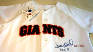 FRANK ROBINSON Signed (Majestic) Giants (Mint) Jersey -PSA Authenticated #T83356 - Picture 1 of 5