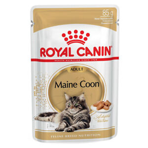 Royal Canin Breed Maine Coon Adult 85 g, Katzenfutter, UVP 1,71 EUR, NEU