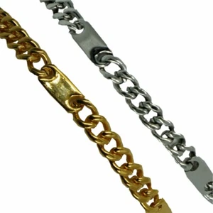 Dick Wicks Magnetic Health Bracelet with Fine Link Blocks - Picture 1 of 11