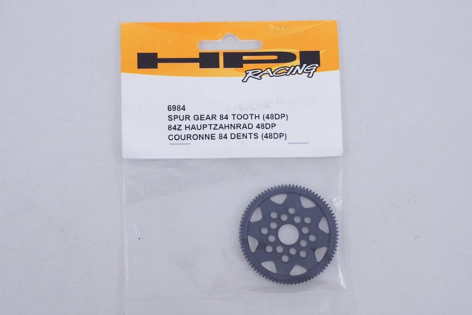 HPI Racing Pignon 84 Dents (48 Pitch/Fibre De Carbone) 6984 Modélisme - Photo 1/1