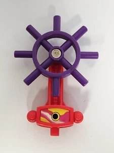 De colección 1990 TMNT Technodrome Captain pieza de montaje de control de rueda - Imagen 1 de 2