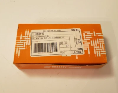 Box of 800 Yageo Carbon Film Resistors CFR-25JB-510K 510KQBK-ND 510K 5% 1/4W - Image 1 of 4