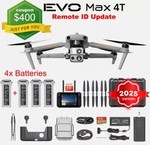US STOCK! Autel EVO Max 4T Fly More Combo 8K HDR Thermal Drone Laser Rangefinder - Picture 1 of 21