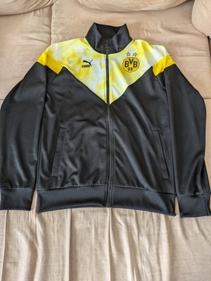 BVB Borussia Dortmund Iconic Trainingsjacke Gr S Puma sehr guter Zustand - Bild 1 von 4