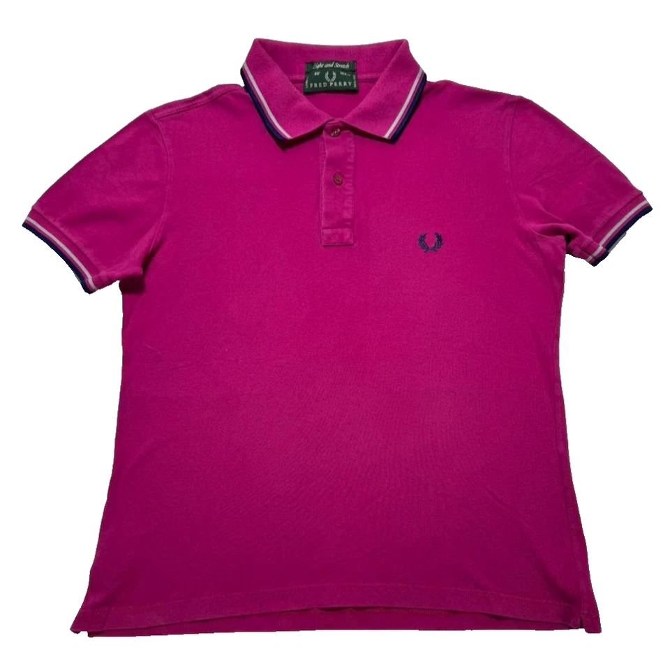Fred Perry 双尖 Polo 衫 - 40 码 — 第 1/4 张图片