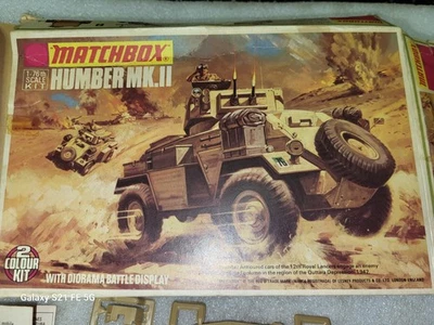 Complete Unstarted Matchbox Humber MK.II Model Kit 1/76 PK75 - Image 1 of 4