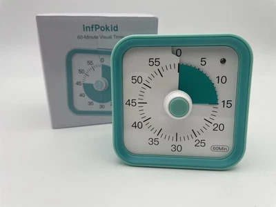 60-Minuten Visual Timer - Lernzeit Timer | Meetings | Schule - Bild 1 von 3