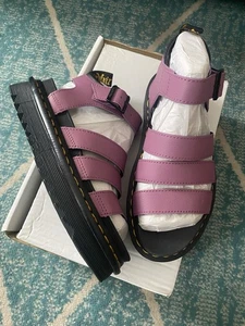 Women’s Dr Martens Blaire Sandals size 5 Mauve Pink New No Box - Picture 1 of 10