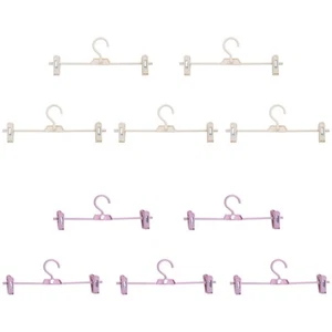10 Pcs Pants Clothes Rack Clip Hangers for Trousers Clips Household Coat - Imagen 1 de 12