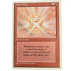 MTG Mana Flare 4th Edition 4ED Rare Red Enchantment Magic the Gathering LP - Picture 1 of 2