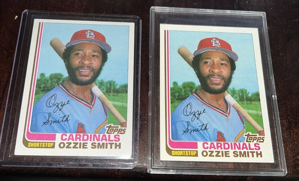 (2) 1982 TOPPS NEGOCIADO #109T OZZIE SMITH EX- MT+ 🔥 HOF Cardinals *236 Foto 1 de 2