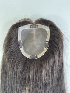 Mono Hair Topper Hairpiece For Women big base size 15cm*17cm - Picture 1 of 6