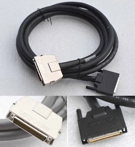 2m SCSI CABLE KABEL HALF PITCH 50-PIN STECKER <-> 68 MINI MALE VHDCI #KAB 28 - Bild 1 von 1