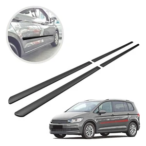 für VW VOLKSWAGEN TOURAN 2015+ SEITENSCHUTZLEISTEN SEITEN TÜRLEISTEN SCHWARZ - Bild 1 von 7
