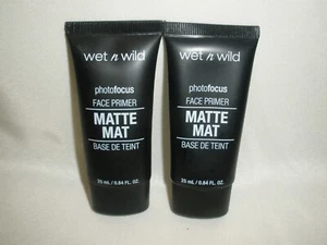 Neu Menge 2 Wet N Wild Photofocus Gesichtsgrundierung matt - Bild 1 von 2