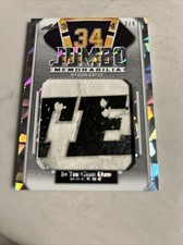 2022-23 Leaf ITG Used Jumbo Memorabilia Byron Dafoe #JM-6 #’d 3/4 Jersey