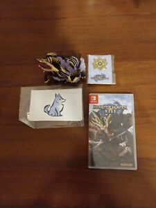 Monster Hunter Rise - Nintendo Switch + Collector's Content & Amiibo