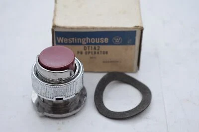 NUEVO Interruptor rojo operador botón pulsador Westinghouse OT1A2  Foto 1 de 3
