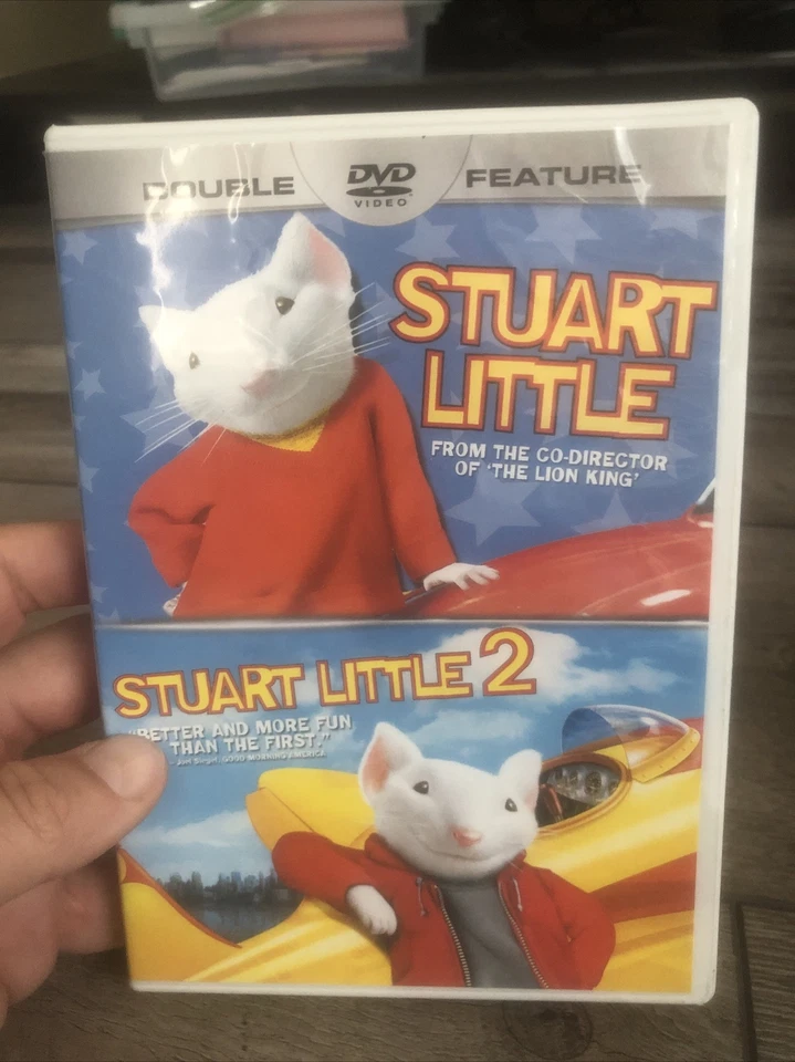 Stuart Little / Stuart Little 2 (DVD, 2014) Double Feature, Animated, Rated PG  - Image 1 of 1