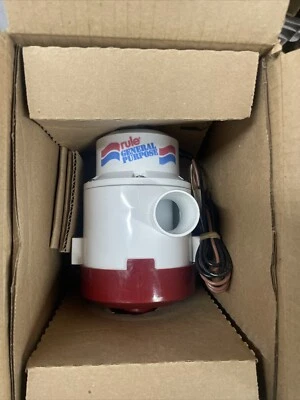 Rule 17A 3800 GPH Manual 12V Submersible Pump - Image 1 of 2