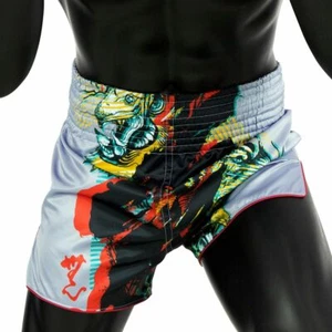 FAIRTEX Muay Thai Shorts SATORU COLLECTION Gray  - Picture 1 of 6