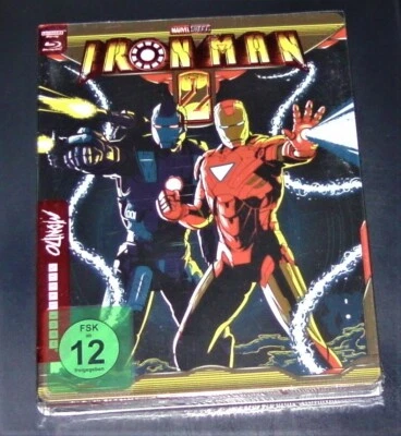 Iron Man 2 IN 4K Limited Mondo steelbook 4K blu ray+blu ray Nip - Image 1 of 4
