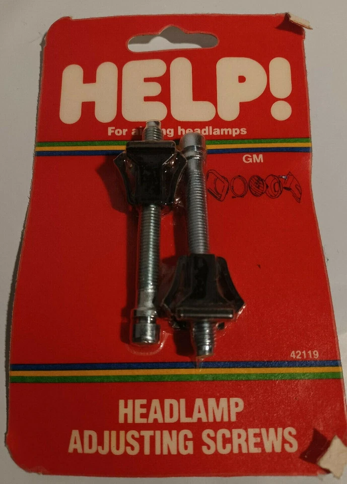 Tornillo(s) de ajuste de faros Dorman Help 42119 para camionetas Chevy GMC 1975-2002, etc. Foto 1 de 1