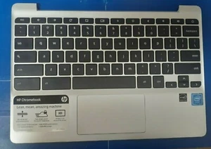 HP Chromebook 11-v010wm Reposamanos EE. UU. Teclado Estuche Superior - Imagen 1 de 2